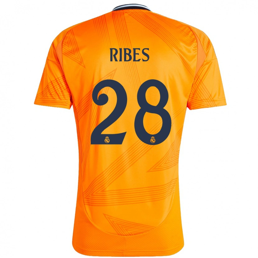 Danxen Kid Kike Ribes #28 Orange Away Jersey 2024/25 T-Shirt