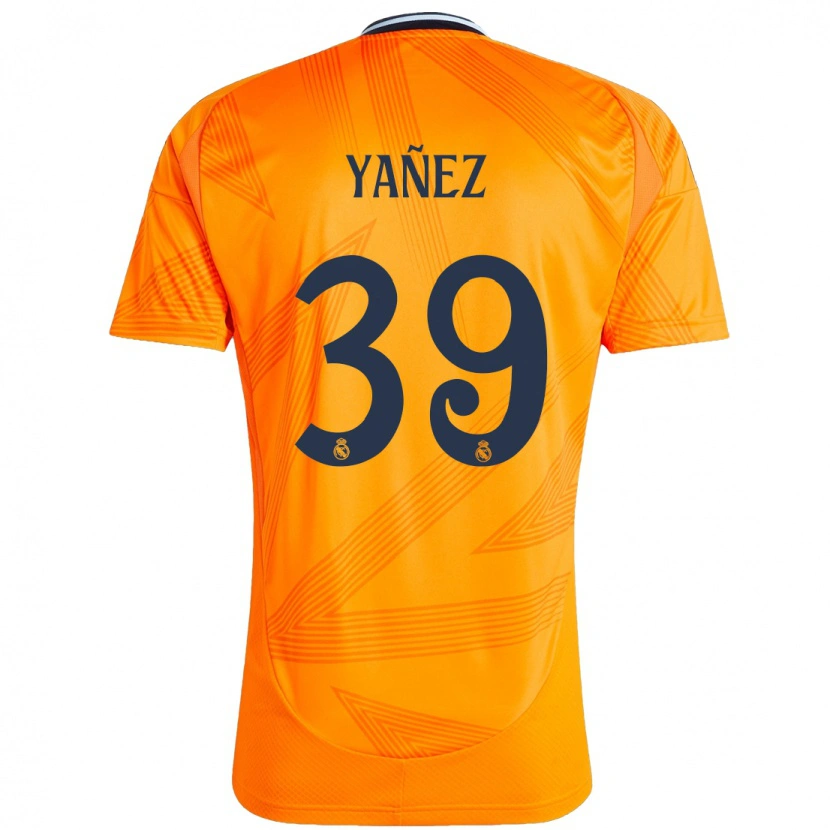 Danxen Kid Daniel Yañez #39 Orange Away Jersey 2024/25 T-Shirt