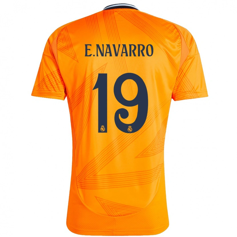 Danxen Kid Eva Navarro #19 Orange Away Jersey 2024/25 T-Shirt