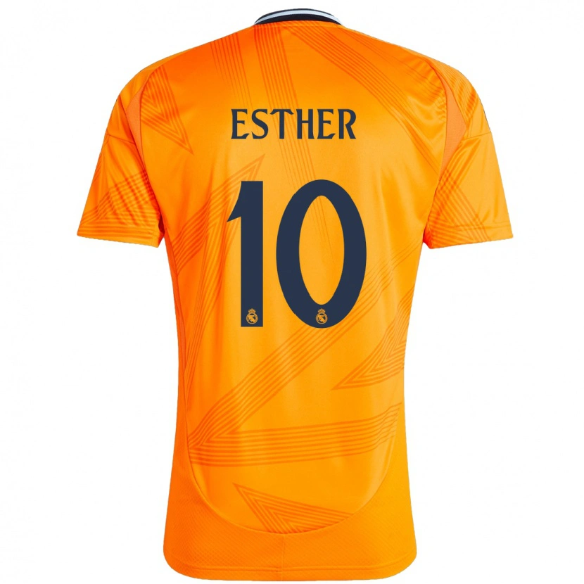 Danxen Kid Esther Gonzalez #10 Orange Away Jersey 2024/25 T-Shirt