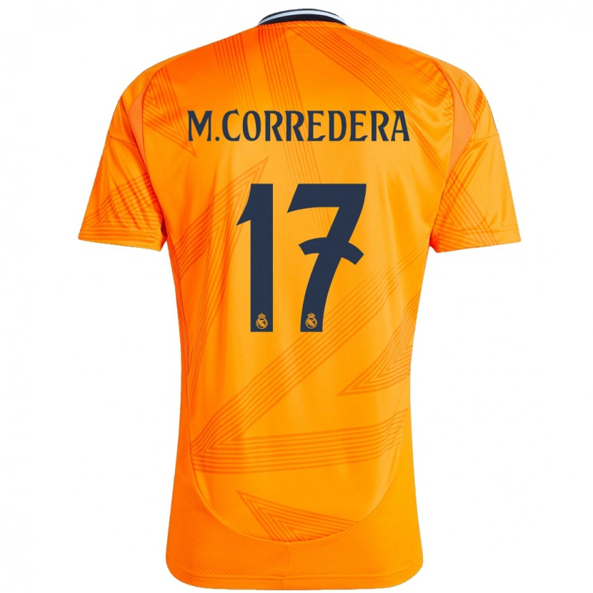 Danxen Kid Marta Corredera #17 Orange Away Jersey 2024/25 T-Shirt