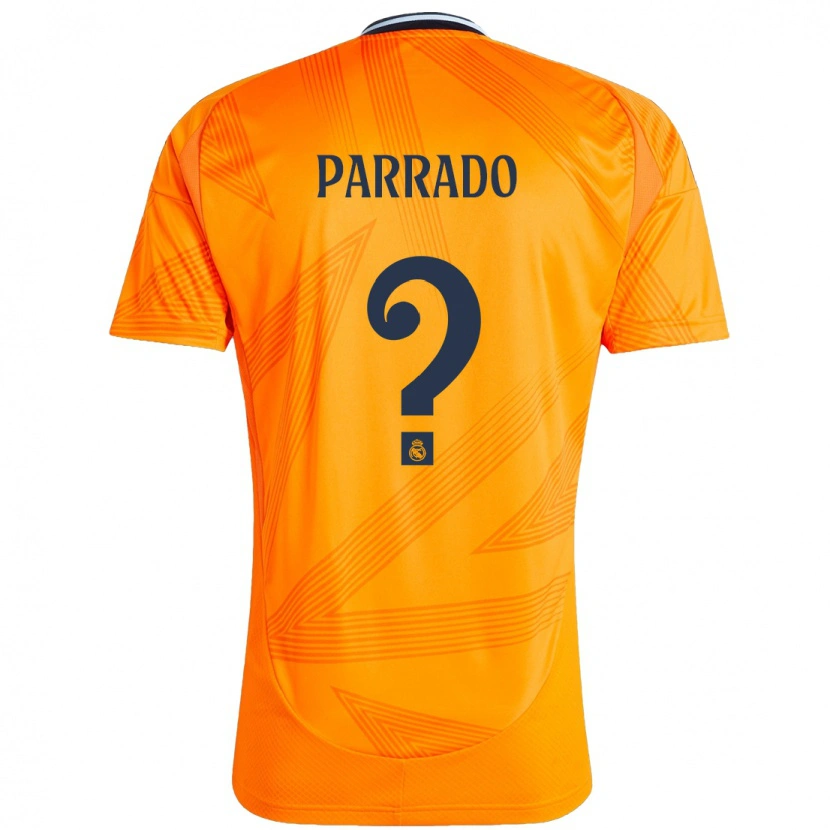 Danxen Kid Diego Parrado #0 Orange Away Jersey 2024/25 T-Shirt