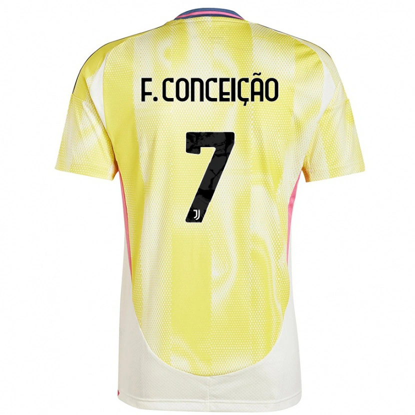 Danxen Kid Francisco Conceição #7 Orange Away Jersey 2024/25 T-Shirt