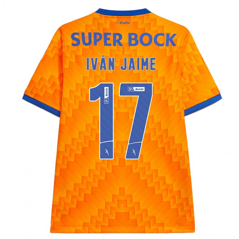 Danxen Kid Iván Jaime #17 Orange Away Jersey 2024/25 T-Shirt