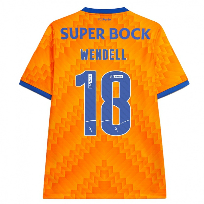 Danxen Kid Wendell #18 Orange Away Jersey 2024/25 T-Shirt