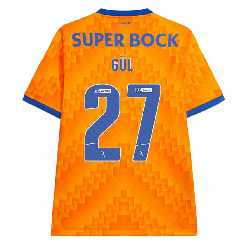 Danxen Kid Deniz Gül #27 Orange Away Jersey 2024/25 T-Shirt