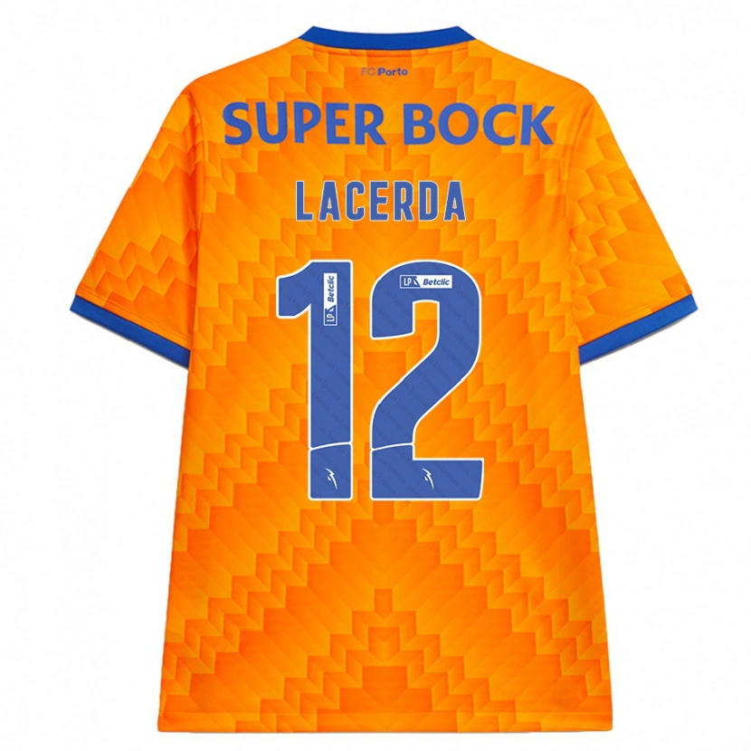 Danxen Kid Lacerda #12 Orange Away Jersey 2024/25 T-Shirt