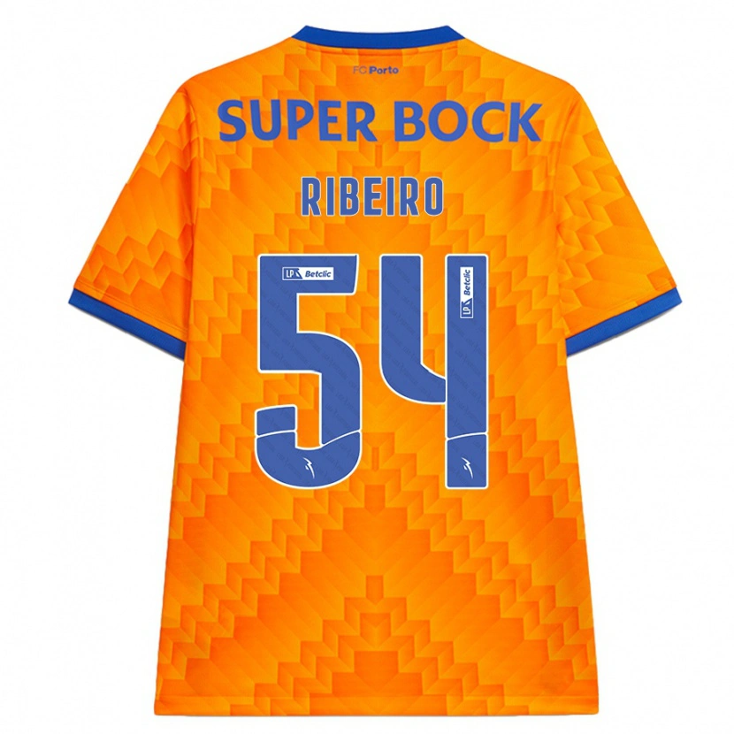 Danxen Kid António Ribeiro #54 Orange Away Jersey 2024/25 T-Shirt