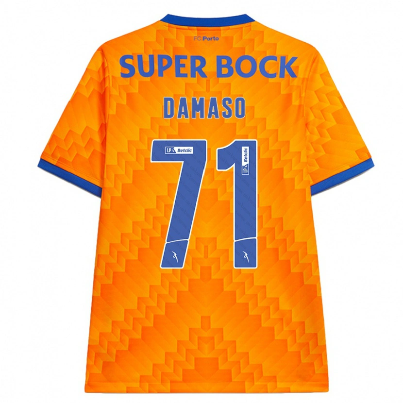 Danxen Kid Nico Damaso #71 Orange Away Jersey 2024/25 T-Shirt