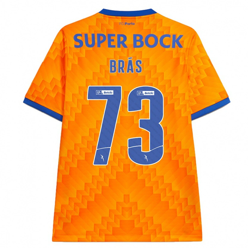 Danxen Kid Gabi Brás #73 Orange Away Jersey 2024/25 T-Shirt