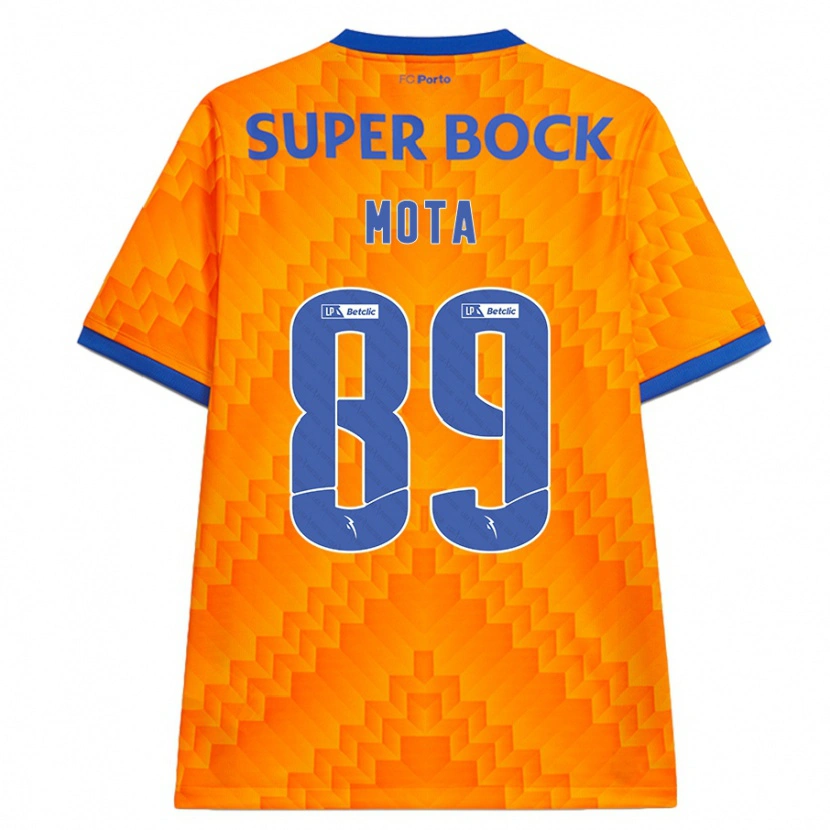 Danxen Kid Luís Mota #89 Orange Away Jersey 2024/25 T-Shirt