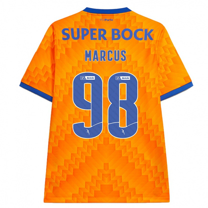 Danxen Kid Abraham Marcus #98 Orange Away Jersey 2024/25 T-Shirt