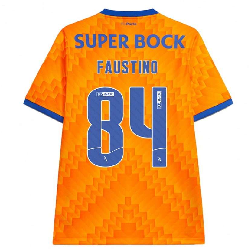 Danxen Kid Levi Faustino #84 Orange Away Jersey 2024/25 T-Shirt