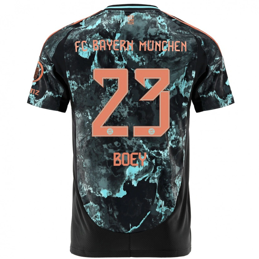 Danxen Kid Sacha Boey #23 Black Away Jersey 2024/25 T-Shirt