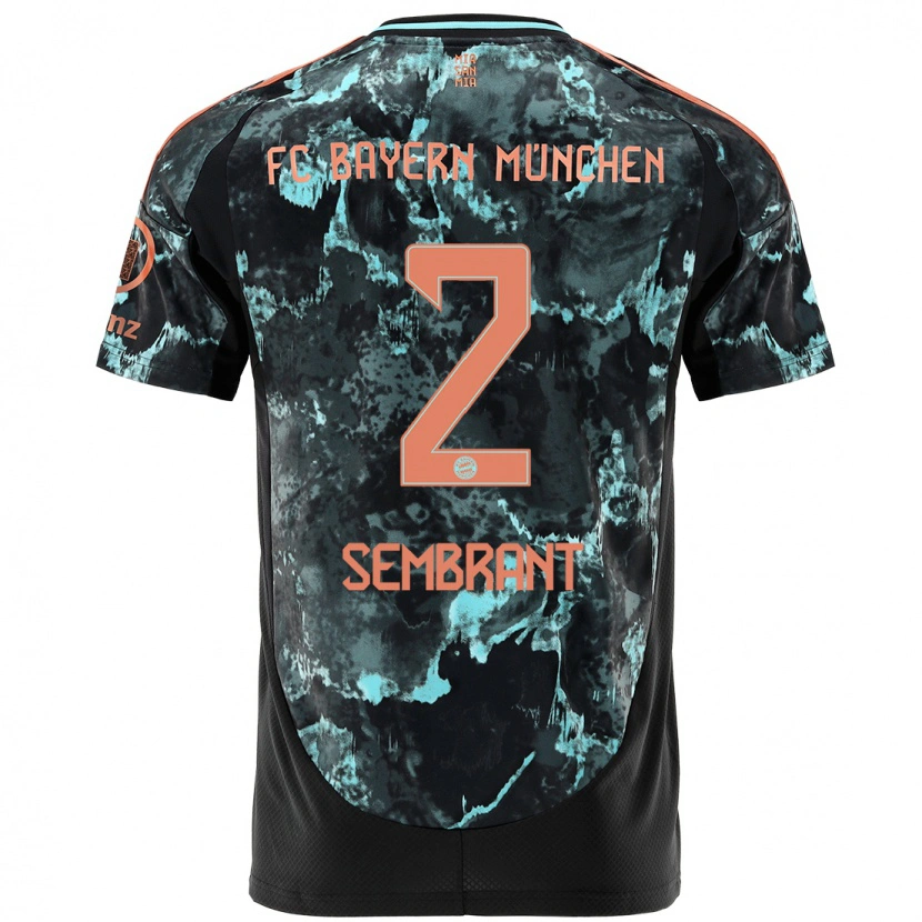 Danxen Kid Linda Sembrant #2 Black Away Jersey 2024/25 T-Shirt