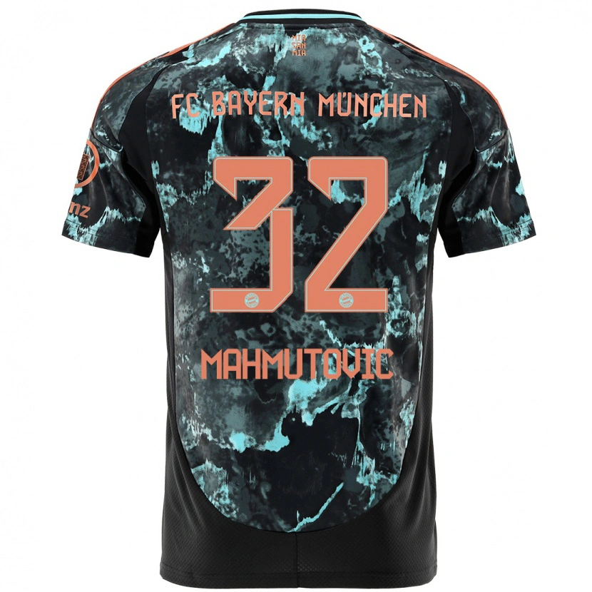 Danxen Kid Ena Mahmutovic #32 Black Away Jersey 2024/25 T-Shirt