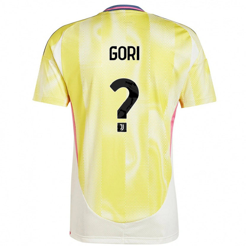 Danxen Kid Stefano Gori #0 Solar Yellow Away Jersey 2024/25 T-Shirt