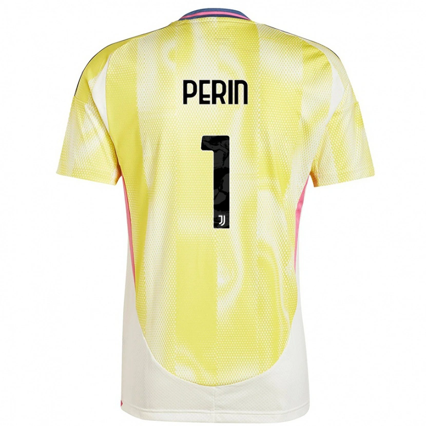 Danxen Kid Mattia Perin #1 Solar Yellow Away Jersey 2024/25 T-Shirt