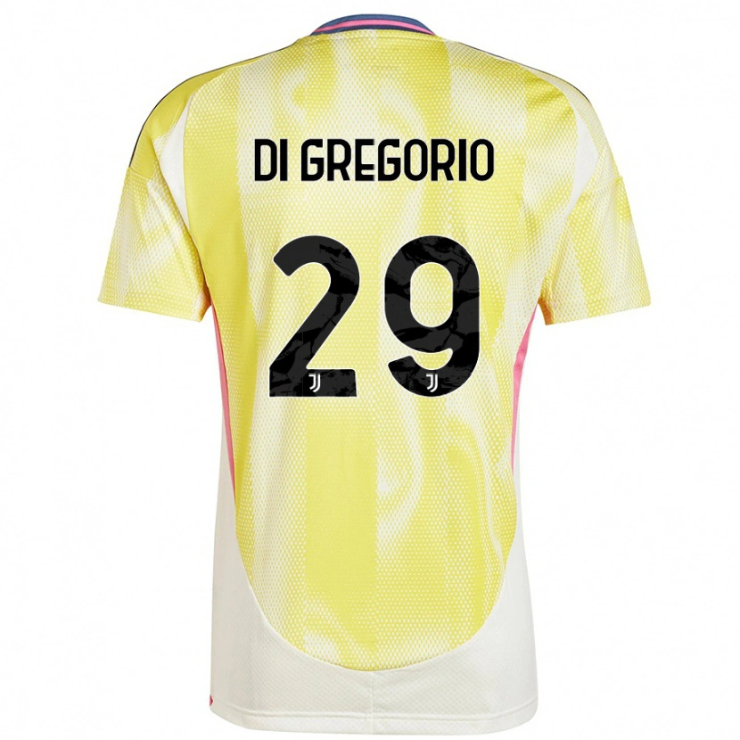 Danxen Kid Michele Di Gregorio #29 Solar Yellow Away Jersey 2024/25 T-Shirt