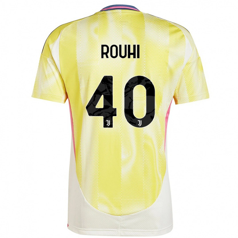 Danxen Kid Jonas Rouhi #40 Solar Yellow Away Jersey 2024/25 T-Shirt