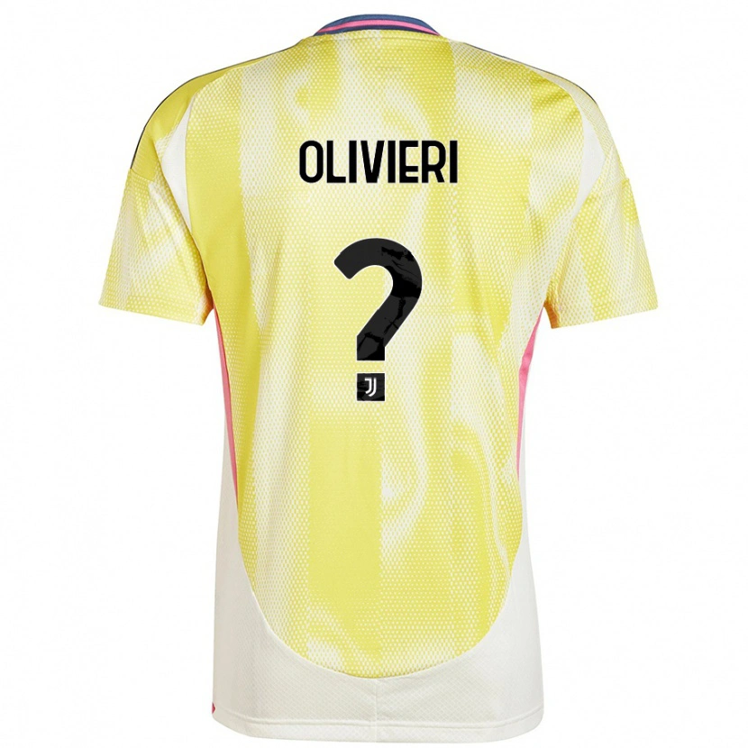 Danxen Kid Marco Olivieri #0 Solar Yellow Away Jersey 2024/25 T-Shirt