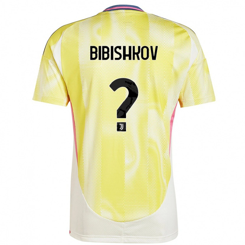 Danxen Kid Marsel Bibishkov #0 Solar Yellow Away Jersey 2024/25 T-Shirt