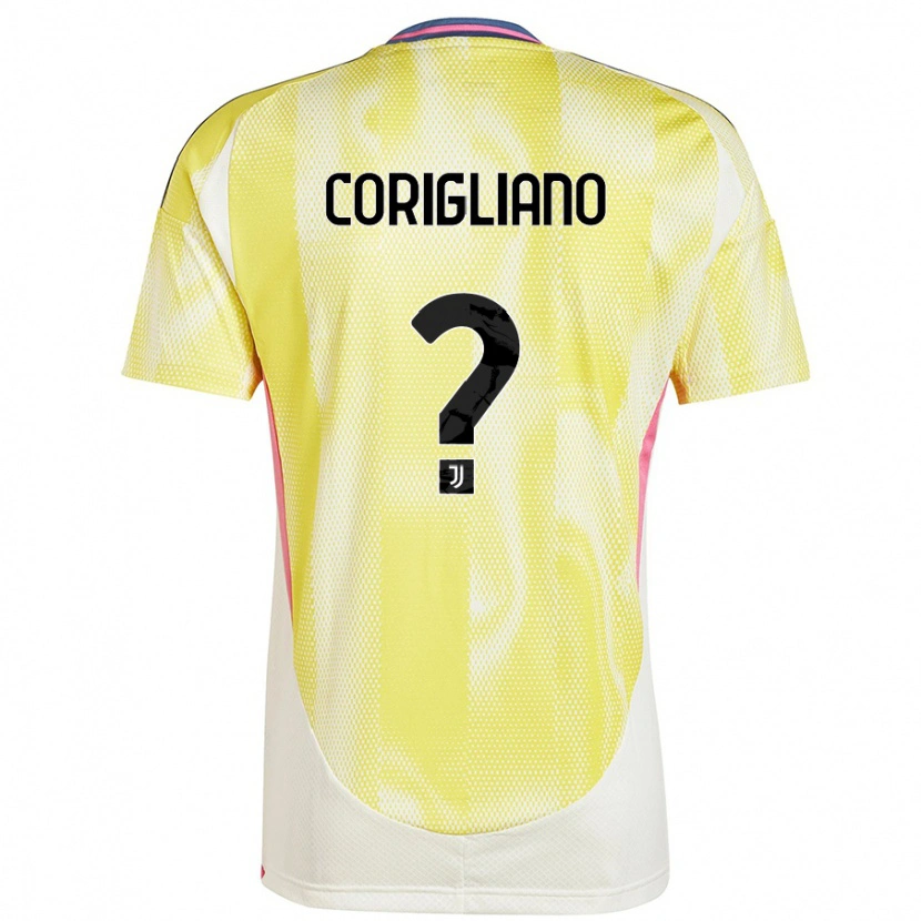 Danxen Kid Thomas Corigliano #0 Solar Yellow Away Jersey 2024/25 T-Shirt