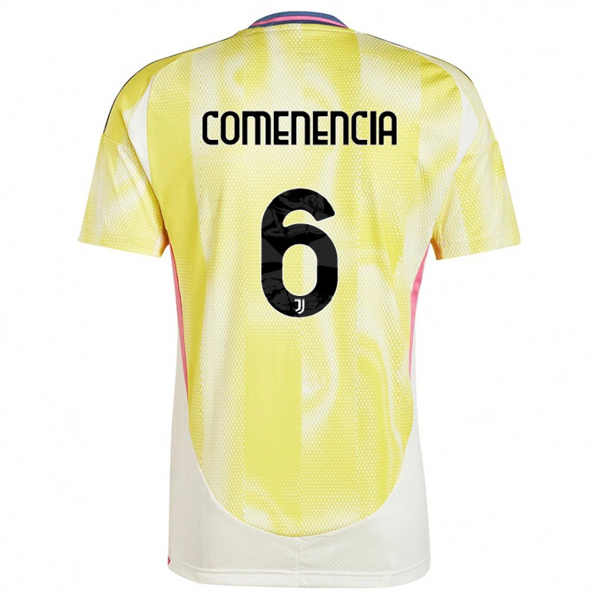 Danxen Kid Livano Comenencia #6 Solar Yellow Away Jersey 2024/25 T-Shirt