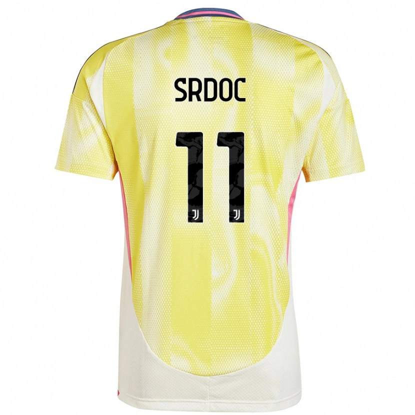 Danxen Kid Ivano Srdoc #11 Solar Yellow Away Jersey 2024/25 T-Shirt