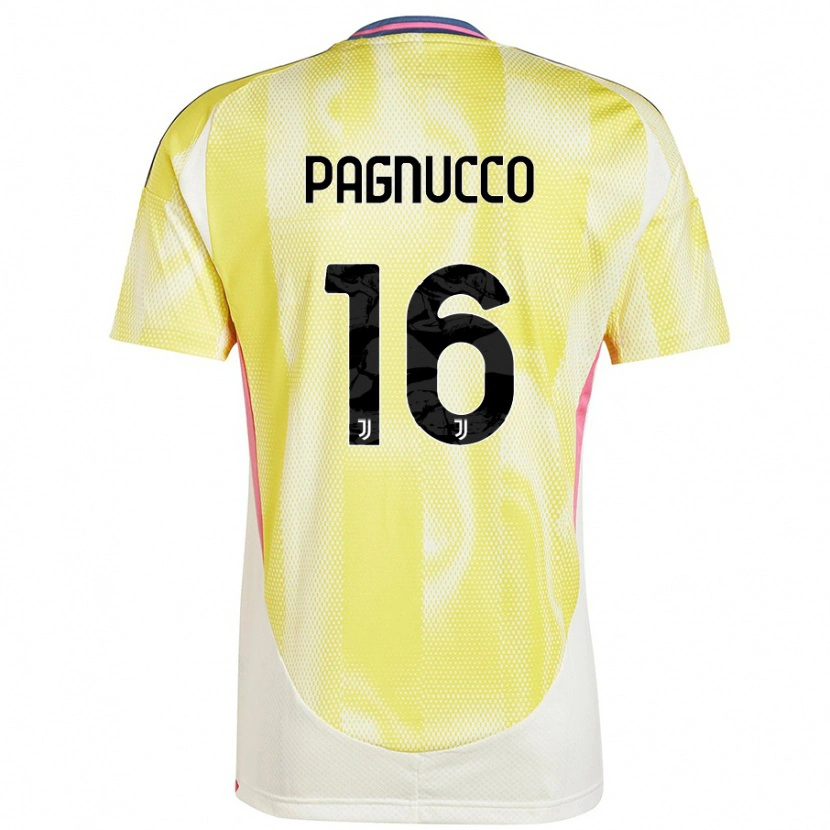 Danxen Kid Filippo Pagnucco #16 Solar Yellow Away Jersey 2024/25 T-Shirt