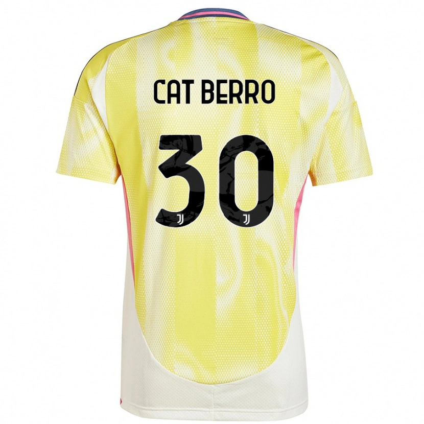 Danxen Kid Simone Cat Berro #30 Solar Yellow Away Jersey 2024/25 T-Shirt