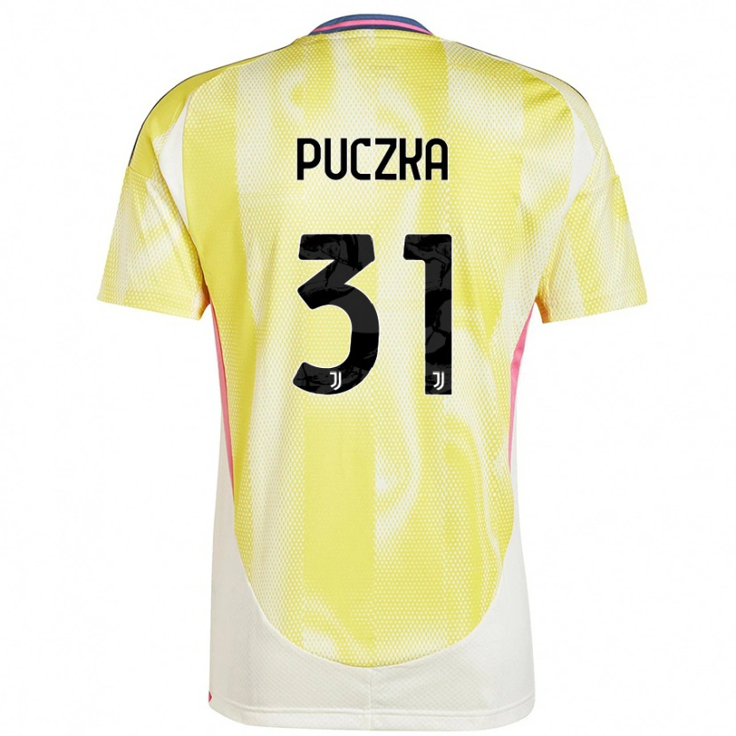 Danxen Kid David Puczka #31 Solar Yellow Away Jersey 2024/25 T-Shirt