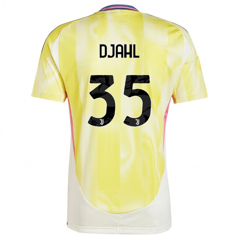 Danxen Kid Rayan Djahl #35 Solar Yellow Away Jersey 2024/25 T-Shirt