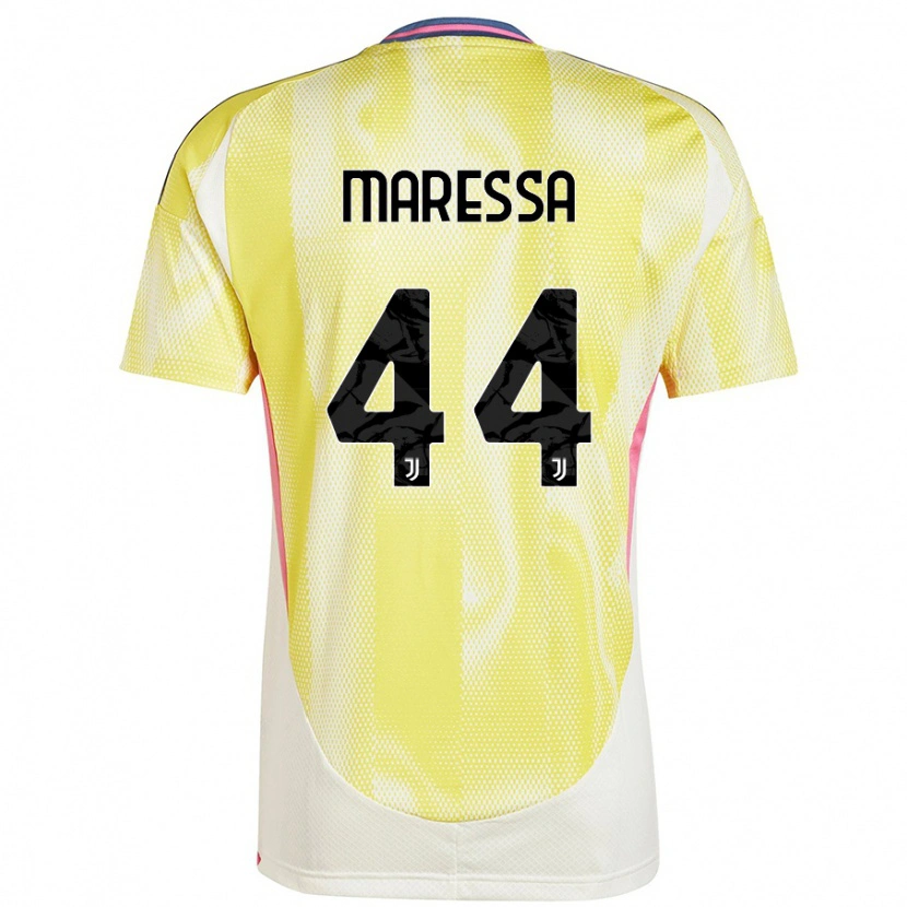 Danxen Kid Tommaso Maressa #44 Solar Yellow Away Jersey 2024/25 T-Shirt