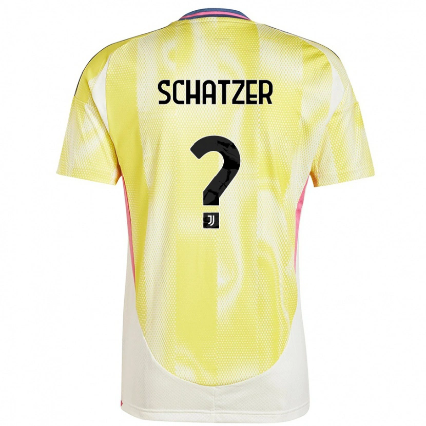 Danxen Kid Eva Schatzer #0 Solar Yellow Away Jersey 2024/25 T-Shirt