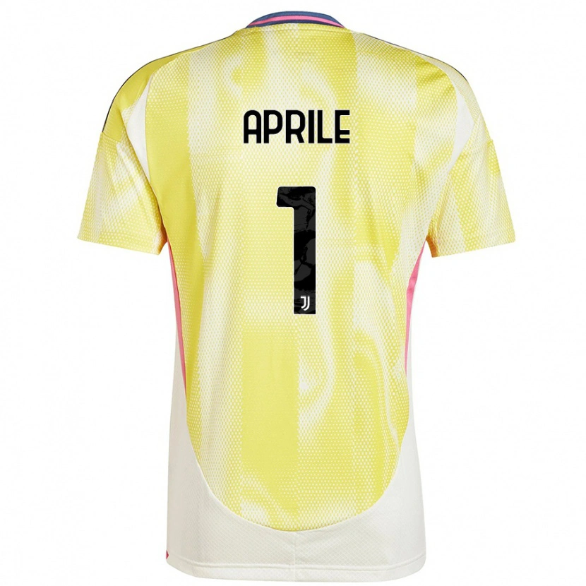 Danxen Kid Roberta Aprile #1 Solar Yellow Away Jersey 2024/25 T-Shirt