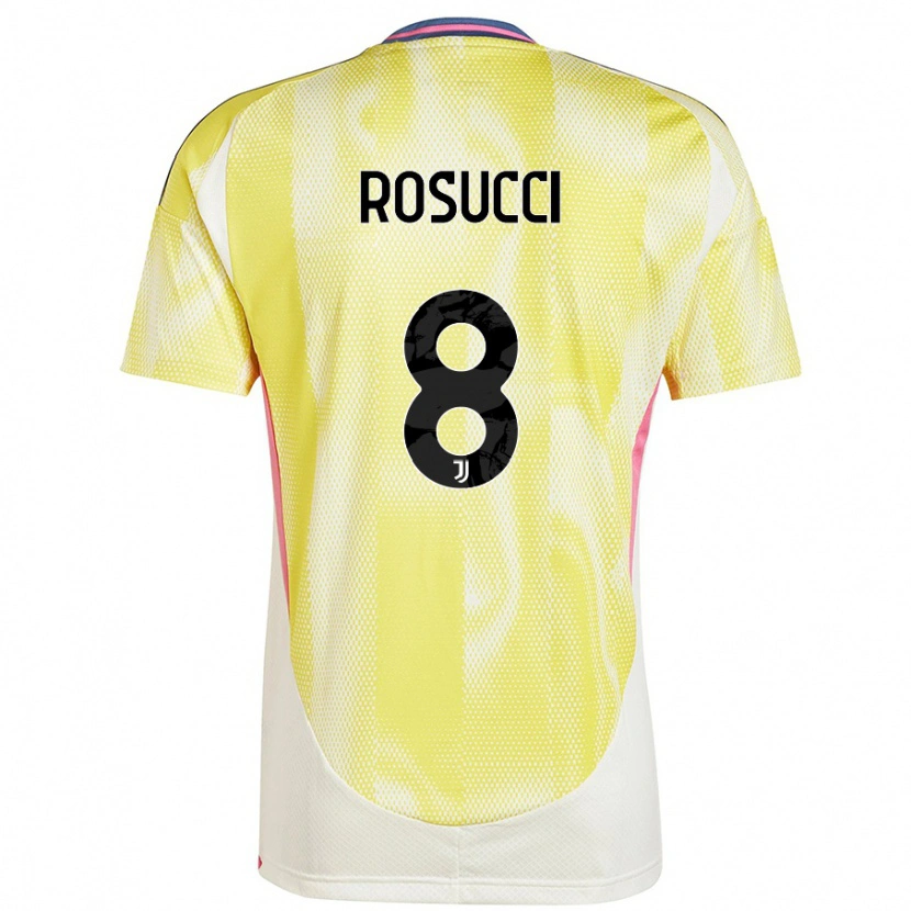 Danxen Kid Martina Rosucci #8 Solar Yellow Away Jersey 2024/25 T-Shirt