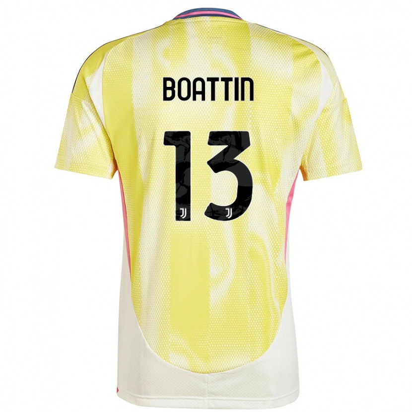 Danxen Kid Lisa Boattin #13 Solar Yellow Away Jersey 2024/25 T-Shirt