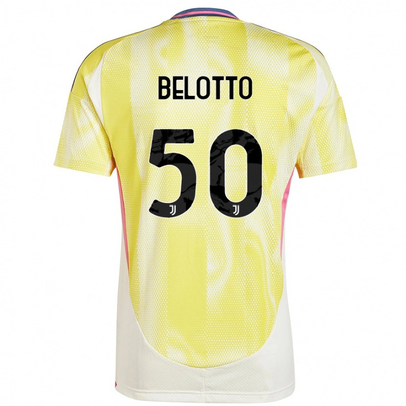 Danxen Kid Soledad Belotto #50 Solar Yellow Away Jersey 2024/25 T-Shirt