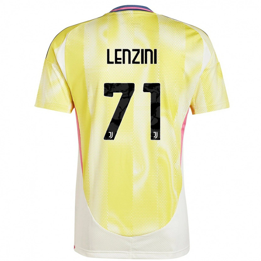 Danxen Kid Martina Lenzini #71 Solar Yellow Away Jersey 2024/25 T-Shirt