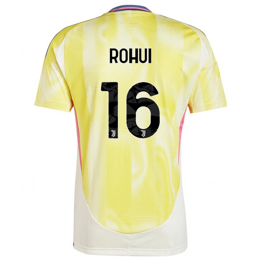 Danxen Kid Jonas Rohui #16 Solar Yellow Away Jersey 2024/25 T-Shirt