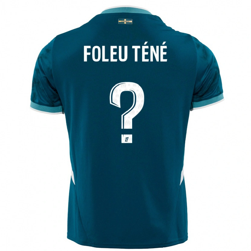 Danxen Kid Krys Foleu Téné #0 Turquoise Blue Away Jersey 2024/25 T-Shirt