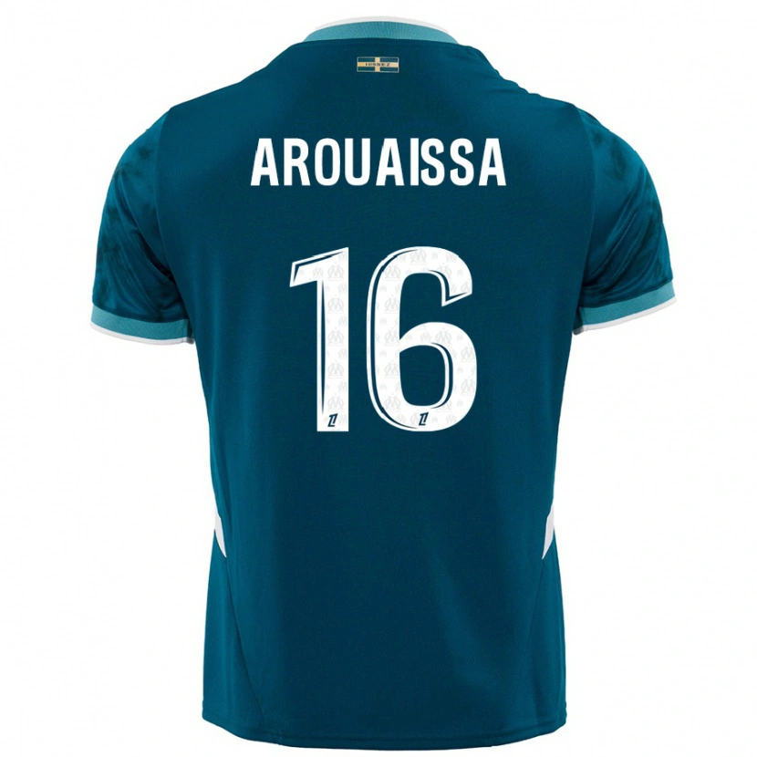 Danxen Kid Ines Arouaissa #16 Turquoise Blue Away Jersey 2024/25 T-Shirt