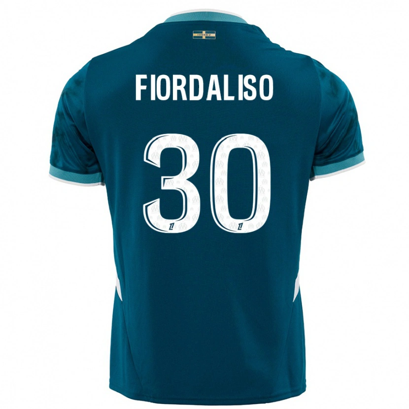 Danxen Kid Thelma Fiordaliso #30 Turquoise Blue Away Jersey 2024/25 T-Shirt