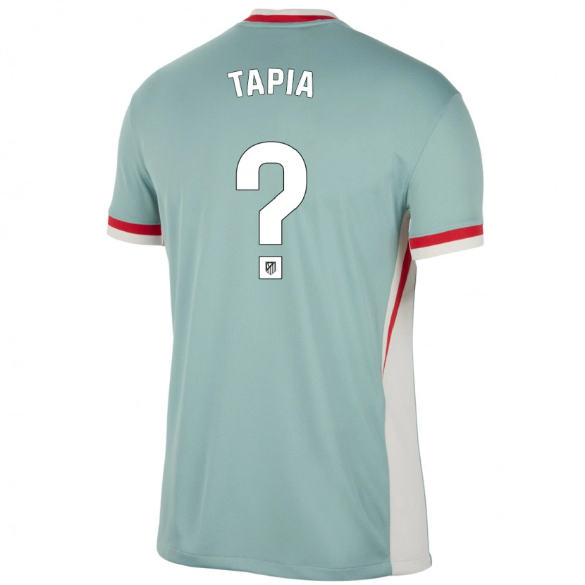 Danxen Kid Unai Tapia #0 Light Beige Blue Away Jersey 2024/25 T-Shirt