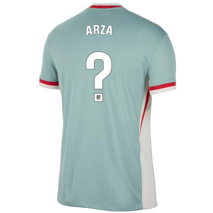 Danxen Kid David Arza #0 Light Beige Blue Away Jersey 2024/25 T-Shirt