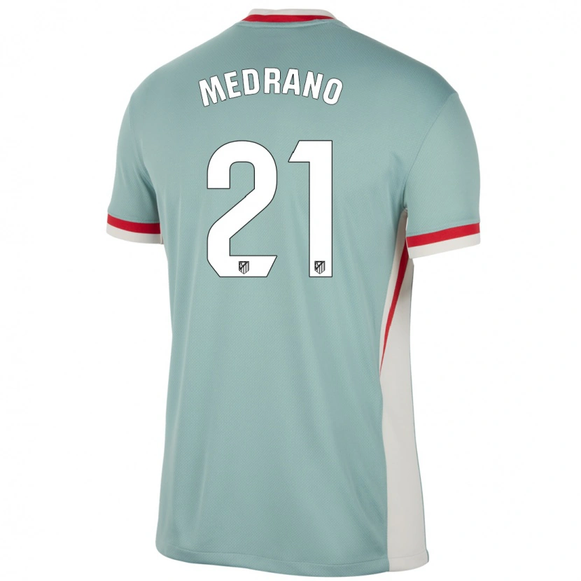 Danxen Kid Fernando Medrano #21 Light Beige Blue Away Jersey 2024/25 T-Shirt