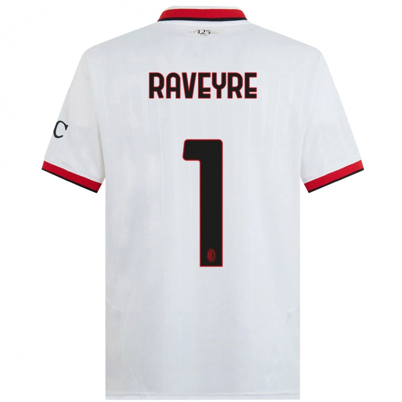 Danxen Kid Noah Raveyre #1 White Black Red Away Jersey 2024/25 T-Shirt