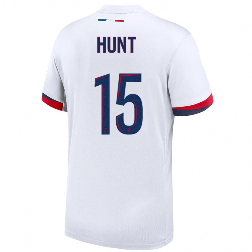 Danxen Kid Clare Hunt #15 White Blue Red Away Jersey 2024/25 T-Shirt