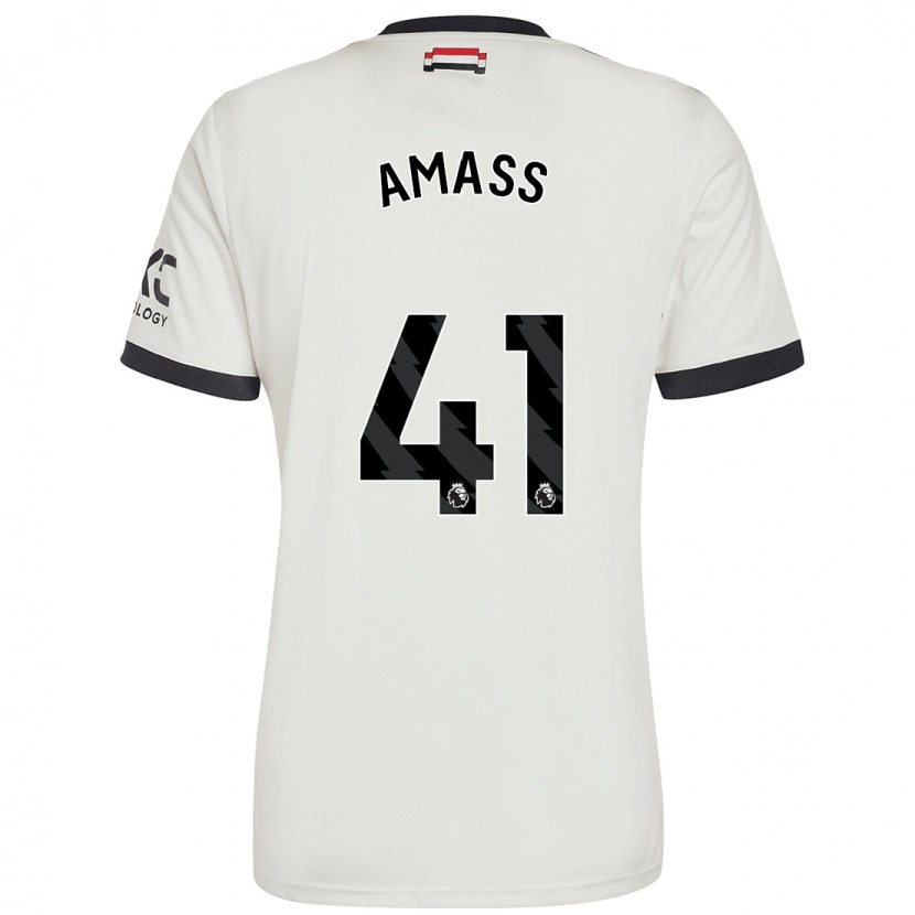 Danxen Kid Harry Amass #41 Off White Third Jersey 2024/25 T-Shirt